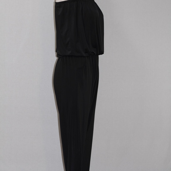 Black Halter Jumper w/ Pockets - Picture 5 of 10